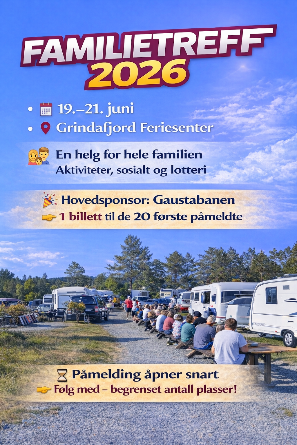 Artikkelbilde til artikkelen familjetreff 2026