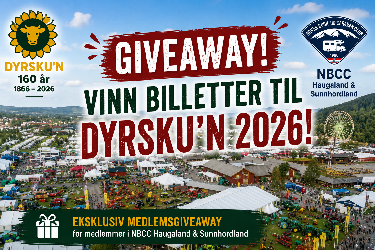 Giveaway Dyrskuen 2026