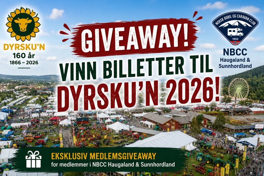 Giveaway Dyrskuen 2026