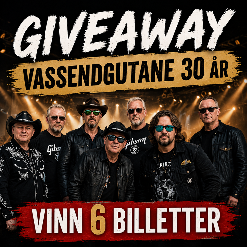 Vassendgutane 30 år Giveaway