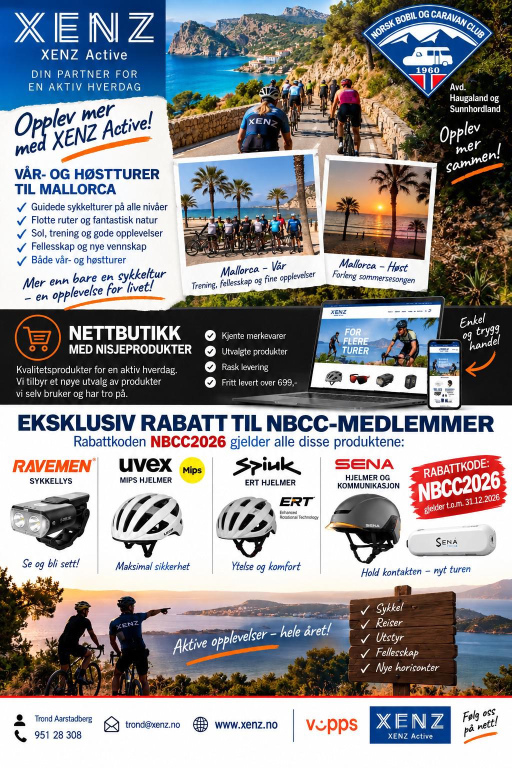 🚴 Eksklusiv medlemsfordel hos XENZ Active